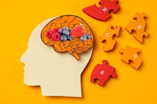brain with food