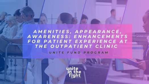 When visiting the Outpatient Clinic during her work with the ‘Whole Person Healing Initiative’, she noticed different areas of the lobby that could be updated to improve the overall atmosphere. Thus, the ‘Amenities, Appearance, Awareness’ program was created.
