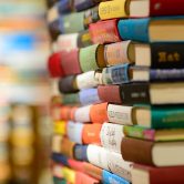 a wall of books