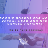 ‘Boogie Boards for Non-Verbal Head and Neck Cancer Patients