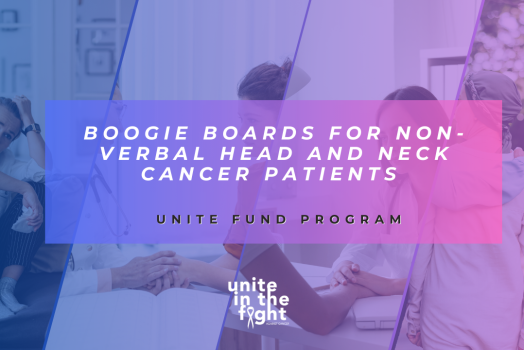 ‘Boogie Boards for Non-Verbal Head and Neck Cancer Patients
