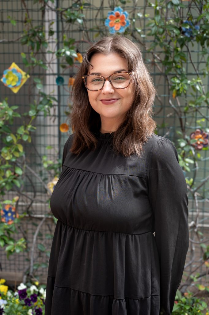 Alexis Schneider smiling